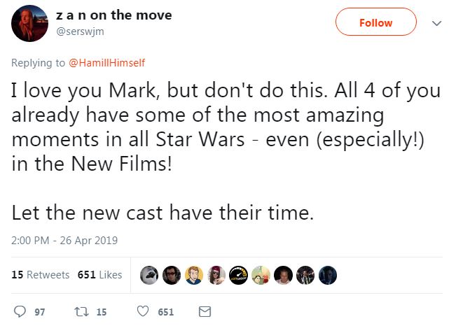 New York Post on Twitter: Mark Hamill defends controversial 'Star