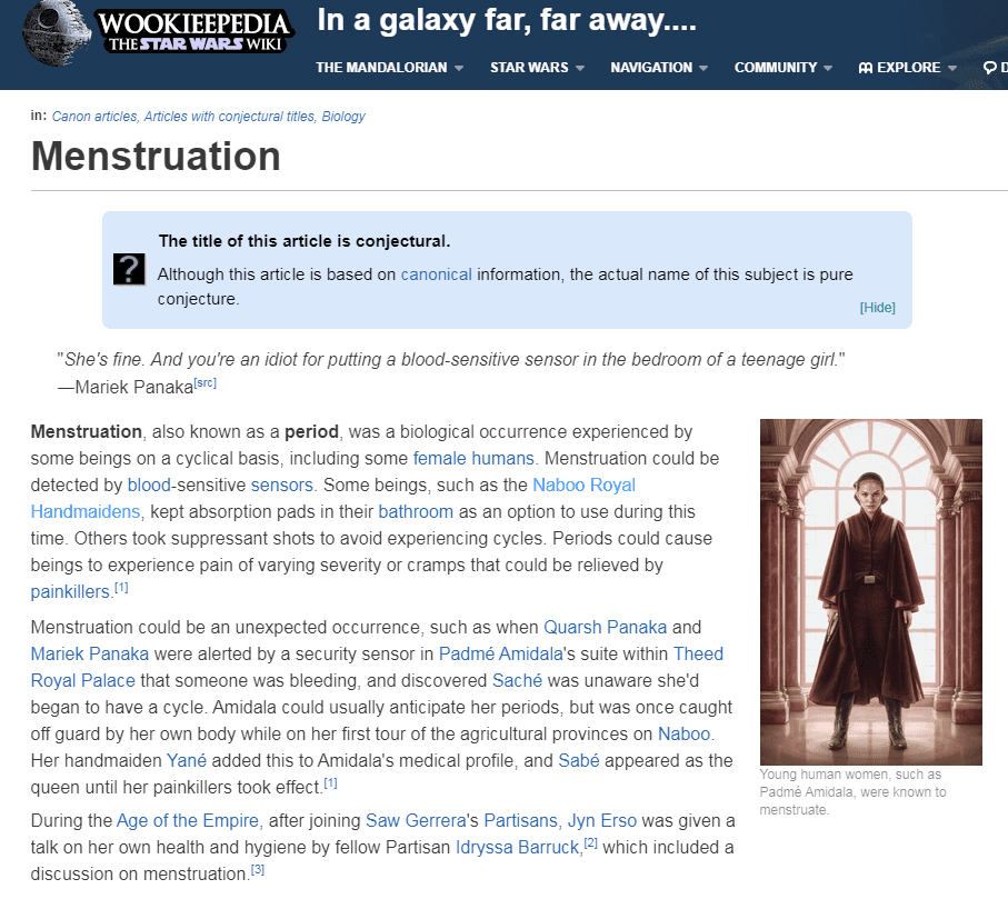 Star Wars Wiki Page, What is Star Wars All About?