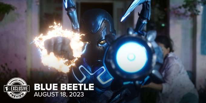 Watch: New 'Blue Beetle' DC Movie Trailer Staring Xolo Maridueña