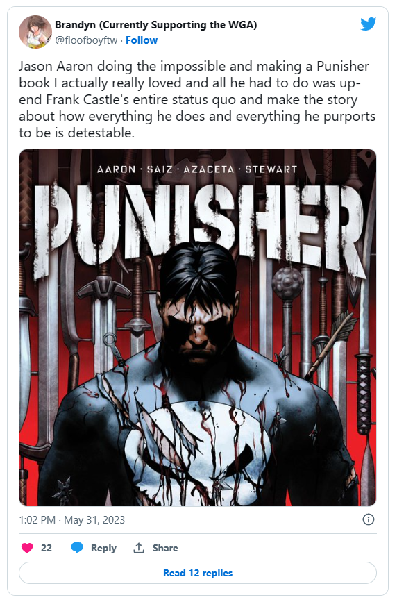 Is it time for Marvel to think about retiring the Punisher logo